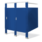 Commercial Restroom Partitions, Solid Plastic Bathroom Partitions, Bathroom Dividers, Toilet Dividers