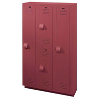 Organizations have used metal lockers in the past, and they have had to replace on a regular basis because metal rusts and corrodes. 