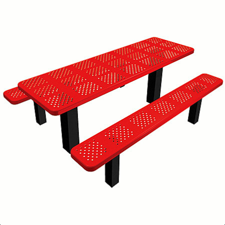 Lifetime-Rectangle-Picnic-Table - Perforated