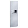 Towel Dispenser and Waste Receptacle Combo Unit - 2037 Series