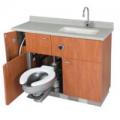 Patient Care Combination Lavatory Water Closet - 47"