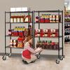 Stainless Steel Mobile Wire Shelving Stainless Steel Mobile Wire Shelving